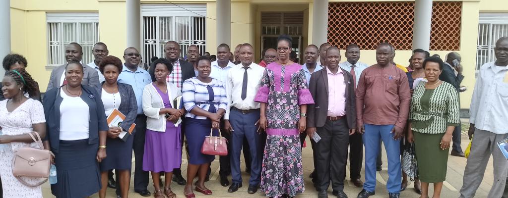#htmlcaption-6 Group Photo of Deputy IG Dr Achan Patricia Okira togther with Stakeholders of Soroti District